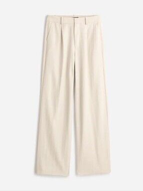 Madewell The Slouchy Straight Pant In Muted Stone Size 10